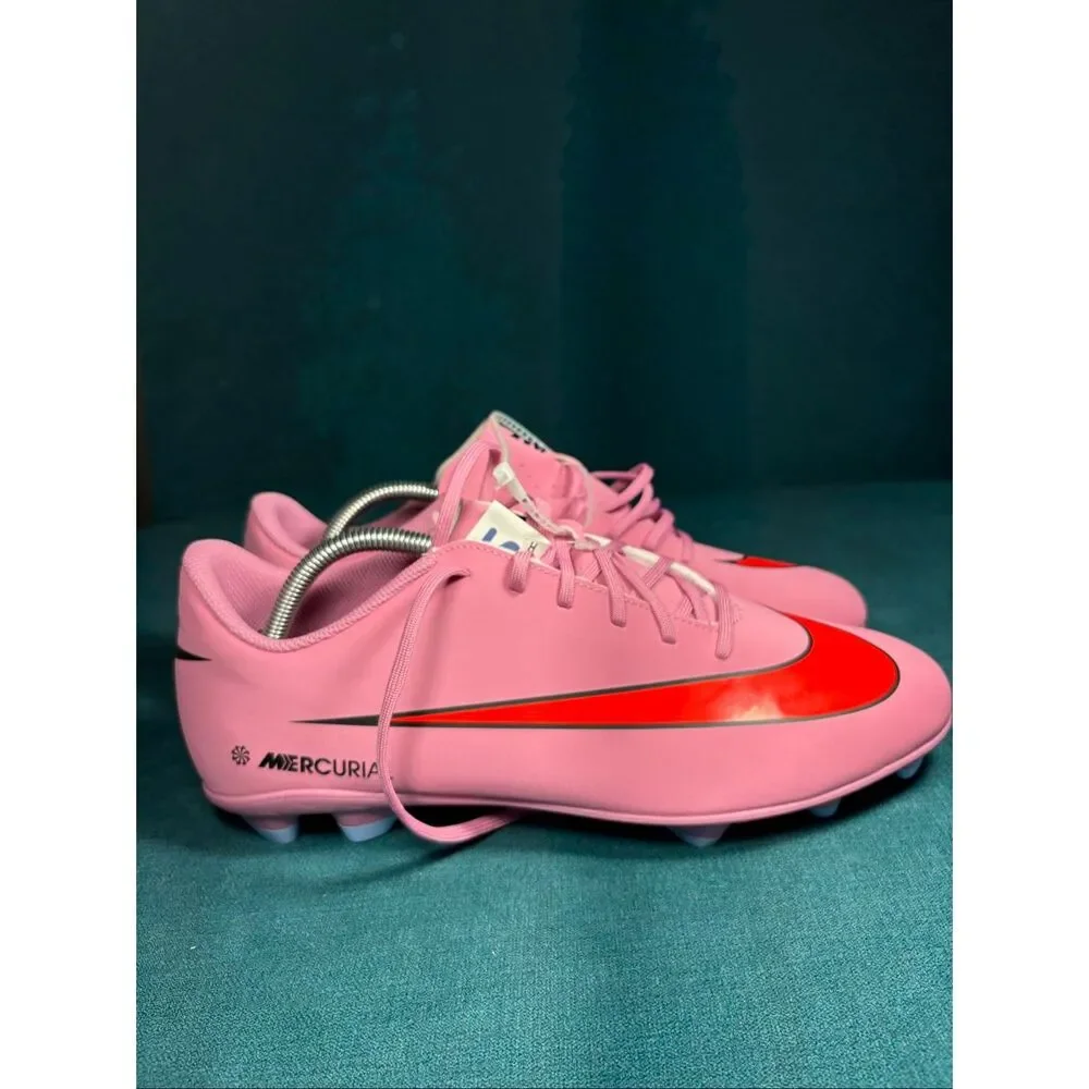 Nike Mercurial Vapor 16 Club MG Pink Foam Bright Crimson Soccer Cleats New Men’s